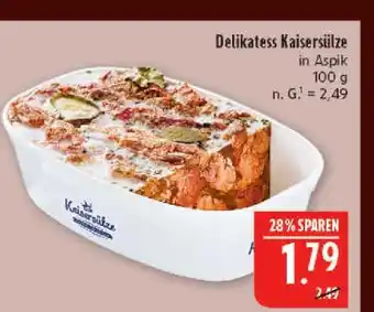 Marktkauf Delikatess kaisersülze Angebot