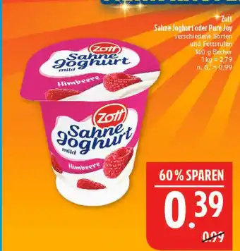 Marktkauf Zott sahne joghurt Angebot