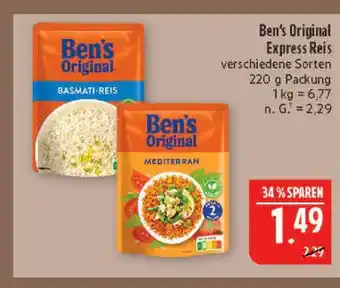 Marktkauf Ben's original basmati-reis Angebot