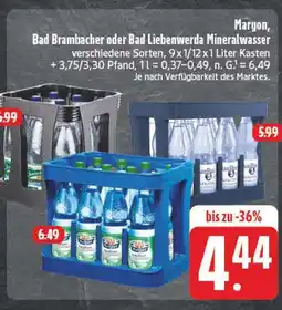 Edeka Margon bad brambacher mineralwasser Angebot