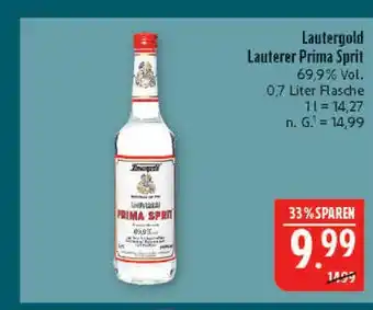 Marktkauf Lautergold lauterer prima sprit Angebot