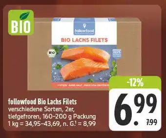 Edeka Followfood bio lachs filets Angebot