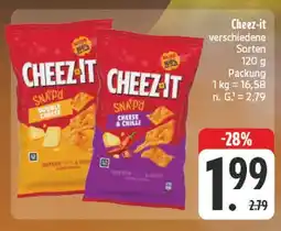 Edeka Cheez-it double cheese Angebot