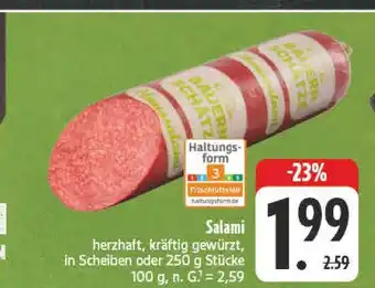 Edeka Salami Angebot