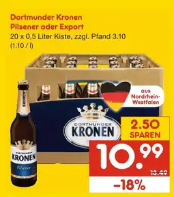 Netto Marken-Discount Dortmunder kronen bier Angebot