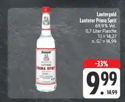 Edeka Lautergold lauterer prima sprit Angebot