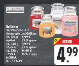 Edeka Yankee candle duftkerze Angebot