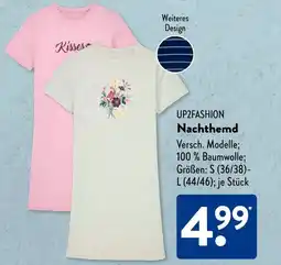 Aldi Süd UP2FASHION Nachthemd Angebot