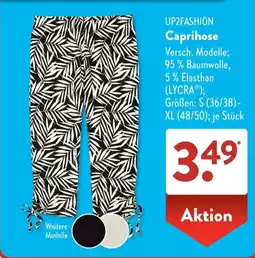 Aldi Süd UP2FASHION Caprihose Angebot