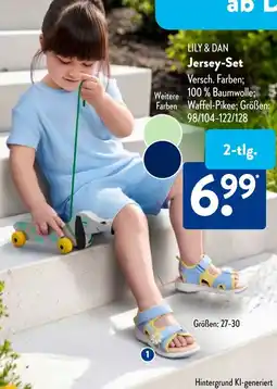 Aldi Süd LILY & DAN Jersey-Set Angebot