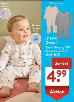 Aldi Süd LILY & DAN Overall Angebot