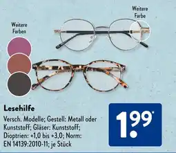 Aldi Süd Lesehilfe Angebot
