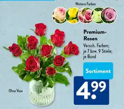 Aldi Süd Premium- Rosen Angebot