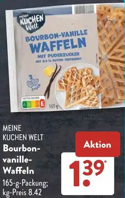 Aldi Süd MEINE KUCHEN WELT Bourbon vanille- Waffeln Angebot