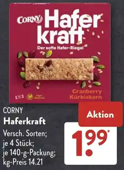 Aldi Süd CORNY Haferkraft Angebot