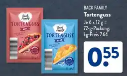 Aldi Süd BACK FAMILY Tortenguss Angebot
