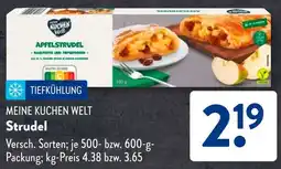 Aldi Süd MEINE KUCHEN WELT Strudel Angebot