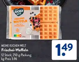Aldi Süd MEINE KUCHEN WELT Frischei-Waffeln Angebot