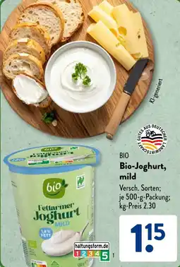 Aldi Süd BIO Bio-Joghurt, mild Angebot