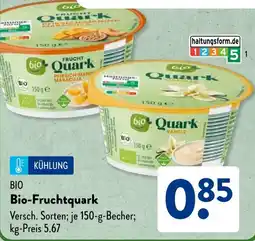 Aldi Süd BIO Bio-Fruchtquark Angebot