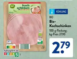 Aldi Süd Bio- Kochschinken Angebot