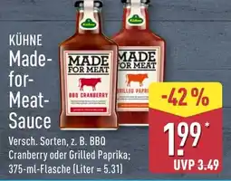 Aldi Nord KÜHNE Made- for- Meat- Sauce Angebot