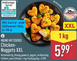 Aldi Nord MEINE METZGEREI Chicken- Nuggets XXL Angebot