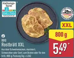 Aldi Nord BBQ Rostbrätl XXL Angebot