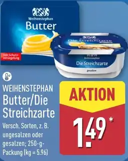 Aldi Nord WEIHENSTEPHAN Butter/Die Streichzarte Angebot