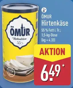 Aldi Nord ÖMUR Hirtenkäse Angebot
