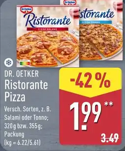 Aldi Nord DR. OETKER Ristorante Pizza Angebot