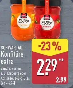 Aldi Nord SCHWARTAU Konfitüre extra Angebot