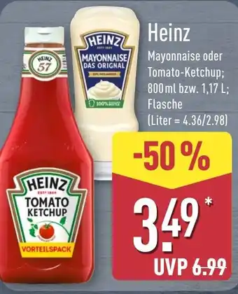 Heinz Mayonnaise oder Tomato-Ketchup