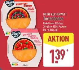 Aldi Nord MEINE KUCHENWELT Tortenboden Angebot
