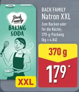 Aldi Nord BACK FAMILY Natron XXL Angebot