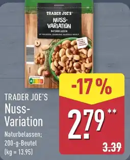 Aldi Nord TRADER JOE'S Nuss- Variation Angebot