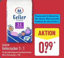 Aldi Nord DIADEM Gelierzucker 3:1 Angebot