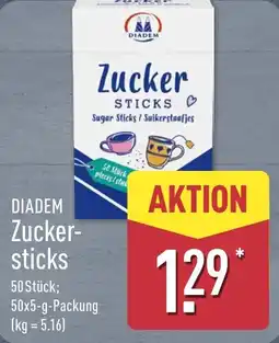 Aldi Nord DIADEM Zucker sticks Angebot