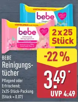 Aldi Nord BEBE Reinigungstücher Angebot