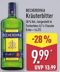 Aldi Nord BECHEROVKA Kräuterbitter Angebot