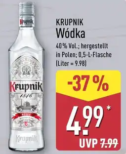 Aldi Nord KRUPNIK Wódka Angebot