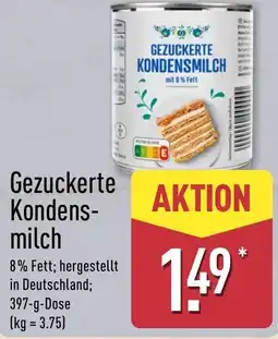 Aldi Nord Gezuckerte Kondensmilch Angebot