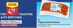 Aldi Nord Original polnische Krakauer Angebot