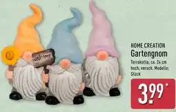 Aldi Nord HOME CREATION Gartengnom Angebot