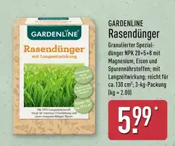 Aldi Nord GARDENLINE Rasendünger Angebot