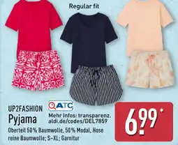 Aldi Nord UP2FASHION Pyjama Angebot