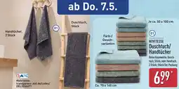 Aldi Nord NOVITESSE Duschtuch/ Handtücher Angebot