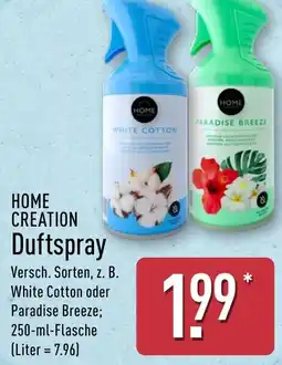 Aldi Nord HOME CREATION Duftspray Angebot