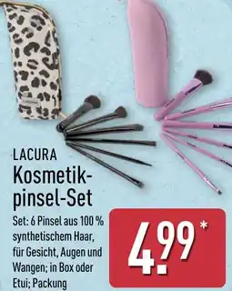 Aldi Nord LACURA Kosmetikpinsel-Set Angebot