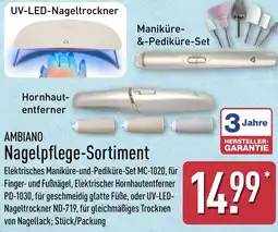 Aldi Nord AMBIANO Nagelpflege-Sortiment Angebot
